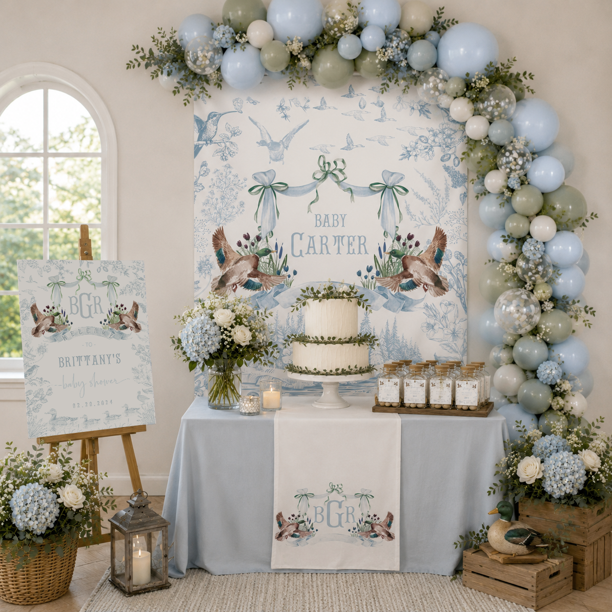 Mallard Duck Baby shower Collection