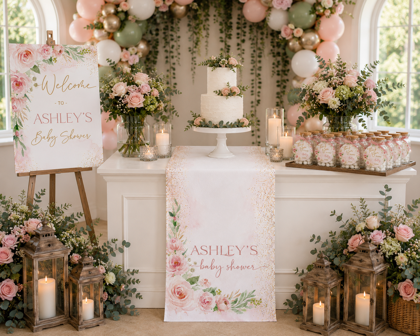 Floral Garden Baby Shower Collection
