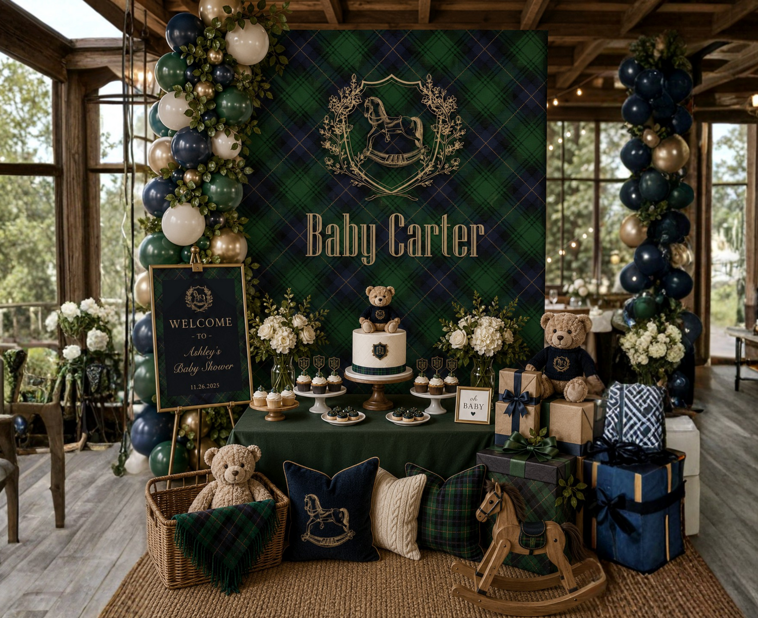 Rocking Horse Baby Shower Collection