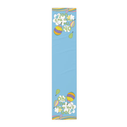 Hot Air Balloon table runner | Hot Air Balloons  | Pastel Colors | Graduation Decor | Baby Shower | Birthday