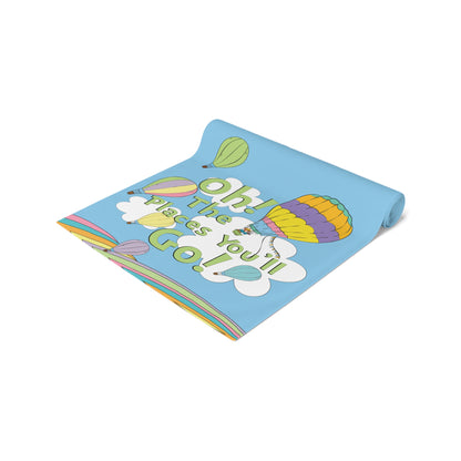 Hot Air Balloon table runner | Hot Air Balloons  | Pastel Colors | Graduation Decor | Baby Shower | Birthday